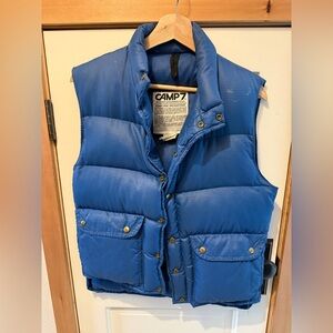 Vintage Camp 7 Down Vest